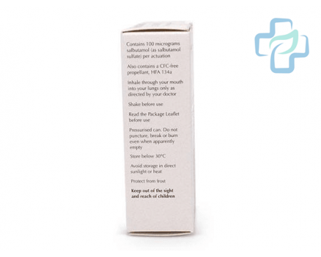 Generisk Ventoline Inhalator (Salbutamol Sulfate)